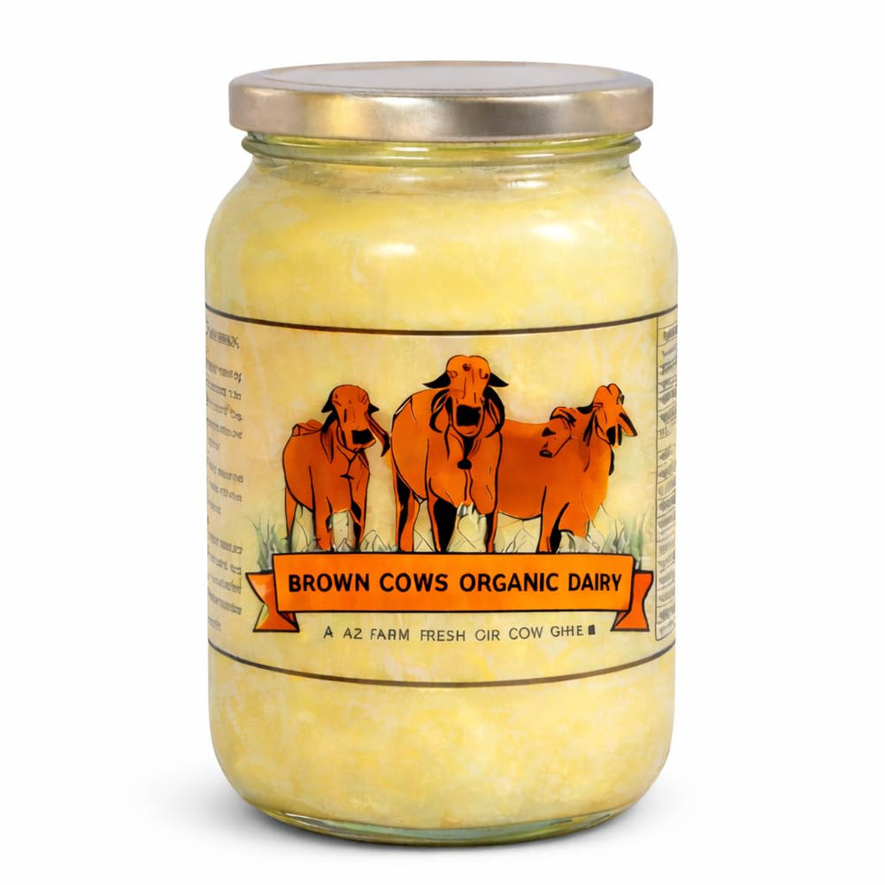Pure A2 Gir Cow Ghee – 1000ml | Brown Cows