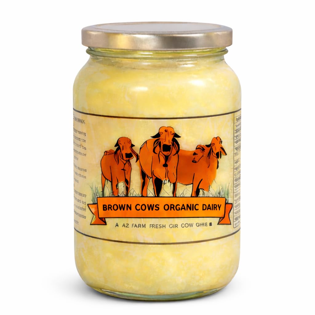 Pure A2 Gir Cow Ghee – 500ml | Brown Cows