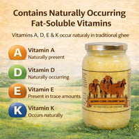 Pure A2 Gir Cow Ghee – 1000ml | Brown Cows