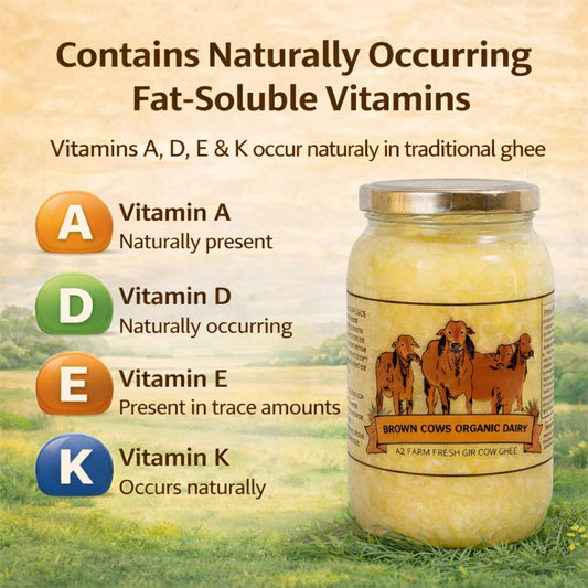 Pure A2 Gir Cow Ghee – 1000ml | Brown Cows