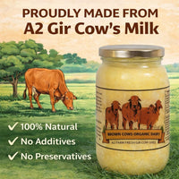 Pure A2 Gir Cow Ghee – 500ml | Brown Cows